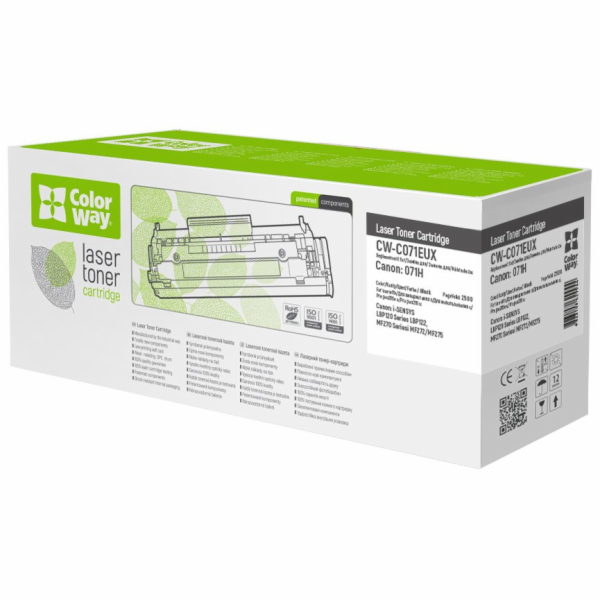 COLORWAY kompatibilní toner pro CANON CRG-071H/ 2500 stra...