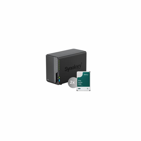 Synology DiskStation DS224+, 2-bay NAS, včetně 2ks HDD 8T...
