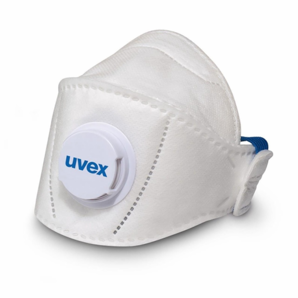 UVEX Respirátor, s ventilkem Uvex, bílý, Universal