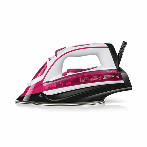 Žehlička Black+Decker, BXIR2600E, napařovací, keramická ž...