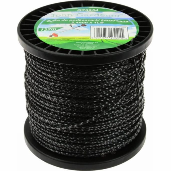 GEKO Struna do sekačky 2,4mm 122m karbon GEKO