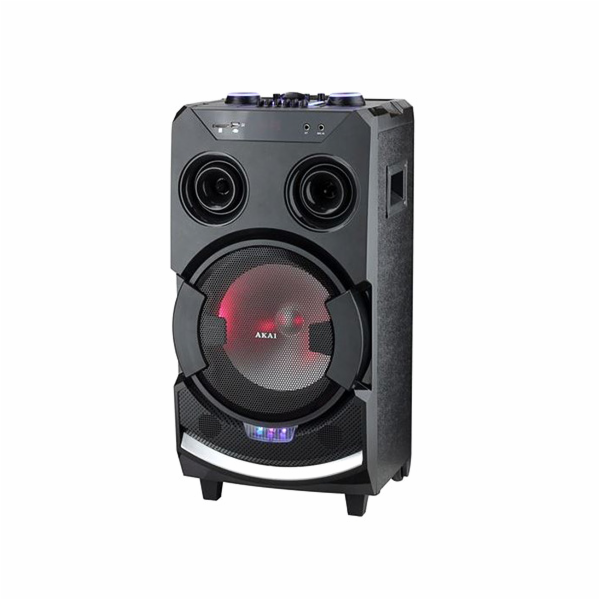 Reproduktor AKAI, ABTS-112, přenosný, LED displej, FM rád...