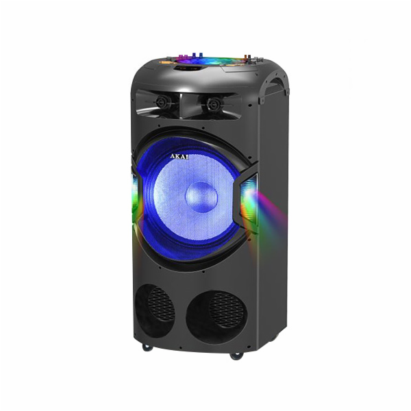 Reproduktor AKAI, DJ-BY4L, přenosný, bluetooth, FM, dual ...