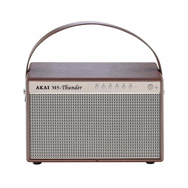 Reproduktor AKAI, M5-THUNDER, přenosný, Bluetooth, USB, 18 W