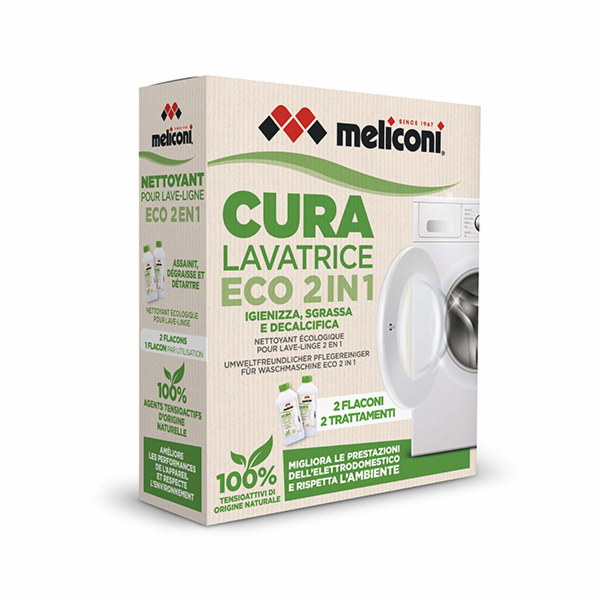 Čistič praček Meliconi, 656161, Eco, 2v1, tekutý, 4 funkc...