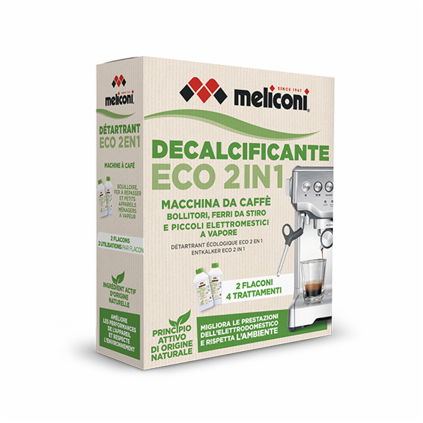 Čistič pro kávovary Meliconi, 656163, Eco, 2v1, pro kávov...