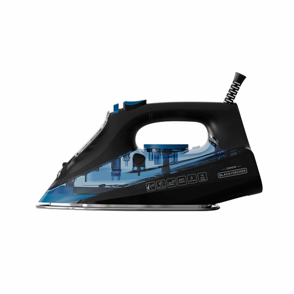 Žehlička Black+Decker, BXIR2606E, napařovací, keramická ž...