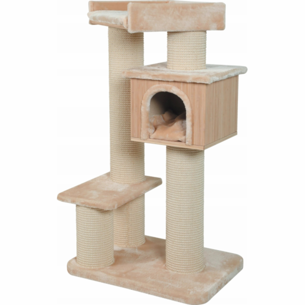 Škrabadlo pro kočky Zolux  BAMBOO, 6 barev, béžové, 126 cm