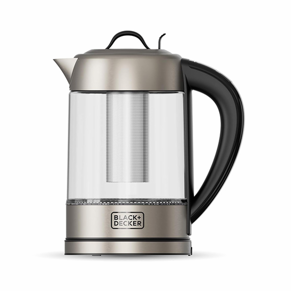 Rychlovarná konvice Black+Decker, BXKE2205E, 1,7 L, sklen...