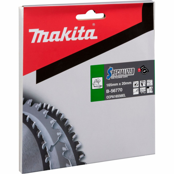 Makita SPECIALIZED Sägeblatt 165x20x56Z