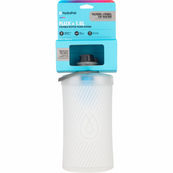 HydraPak Flux 1,5L foldable water bag white