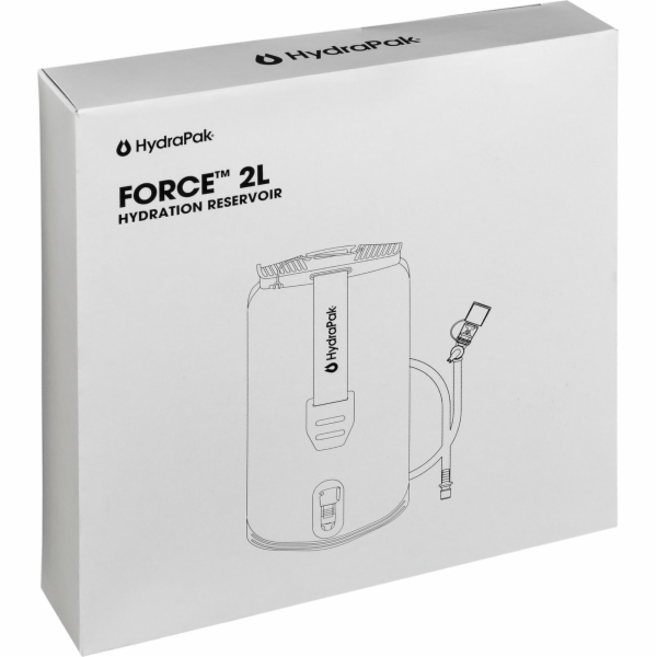 HydraPak FORCE 2L hydration bladder dark brown