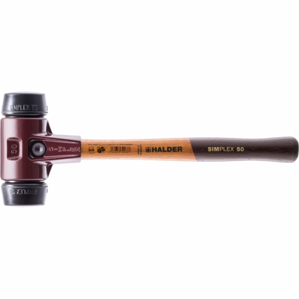 Halder SIMPLEX soft-face mallet 50 rubber composition TE ...