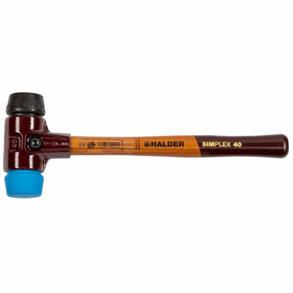 Halder SIMPLEX soft-face mallet 40 TPE-Soft/comp. rubber