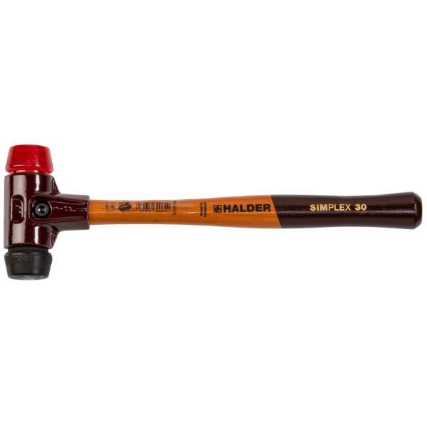 Halder SIMPLEX soft-face mallet 30 comp. rubber/plast. TE...
