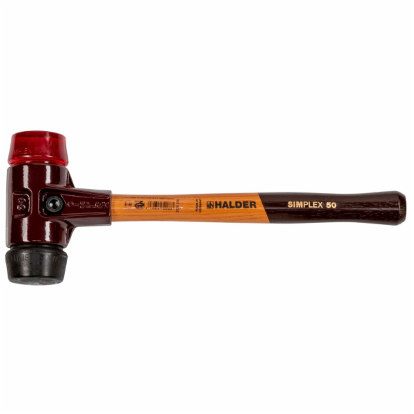 Halder SIMPLEX soft-face mallet 50 comp. rubber/plast. TE...