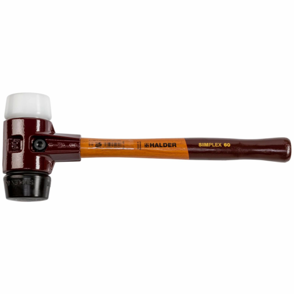 Halder SIMPLEX soft-face mallet 60 comp. rubber/plast. TE...