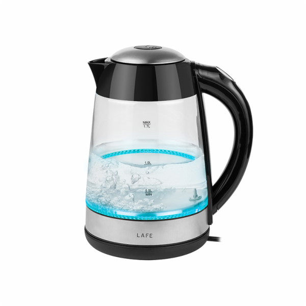 Rychlovarná konvice LAFE CEG015 1,7 L 2200 W Transparent
