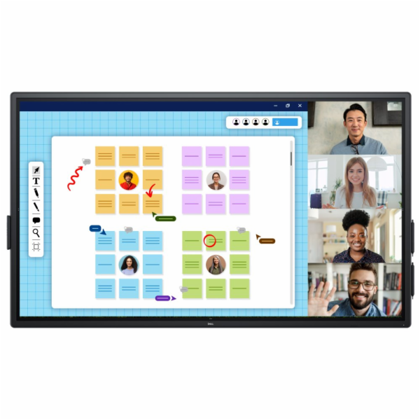 Dell Pro Plus/P7525QT/74,5"/IPS/4K UHD/60Hz/8ms/Black/3R