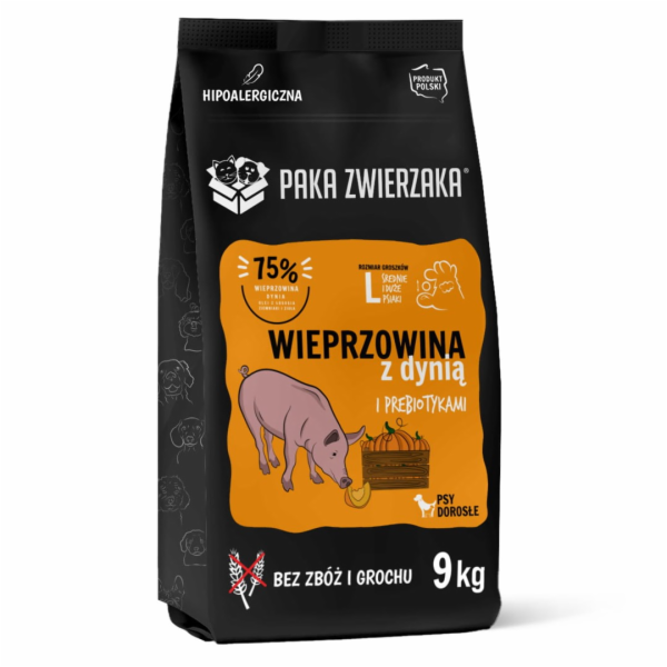 PAKA ZWIERZAKA Pork with pumpkin L - suché krmivo pro psy...