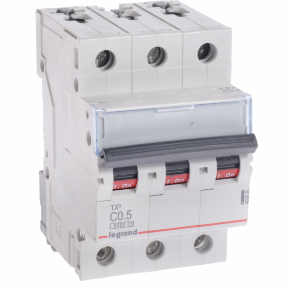 Legrand Jistič 3P C 0,5A 6kA AC S303 TX3 (403536)
