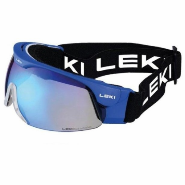 Leki LE Brýle XC Shield modrá modrá