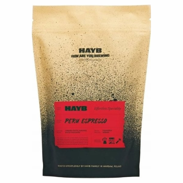 Kávová zrna HAYB HAYB - Peru Espresso 1kg