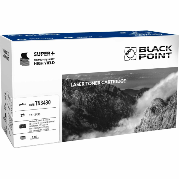 Toner Black Point LBPBTN3430 Černý náhradní toner TN-3430...