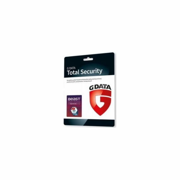Gdata Total Security Card pro 2 zařízení na 12 měsíců (C1...