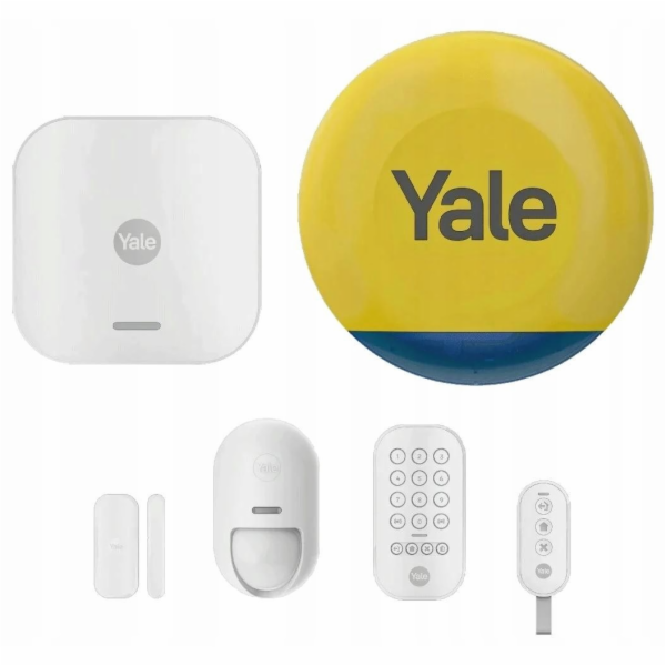 Startovací sada inteligentního alarmu Yale 6 prvků - Řídi...