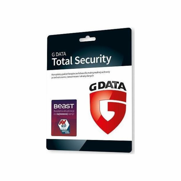 Gdata Total Security pro 1 zařízení na 24 měsíců (C1003KK...