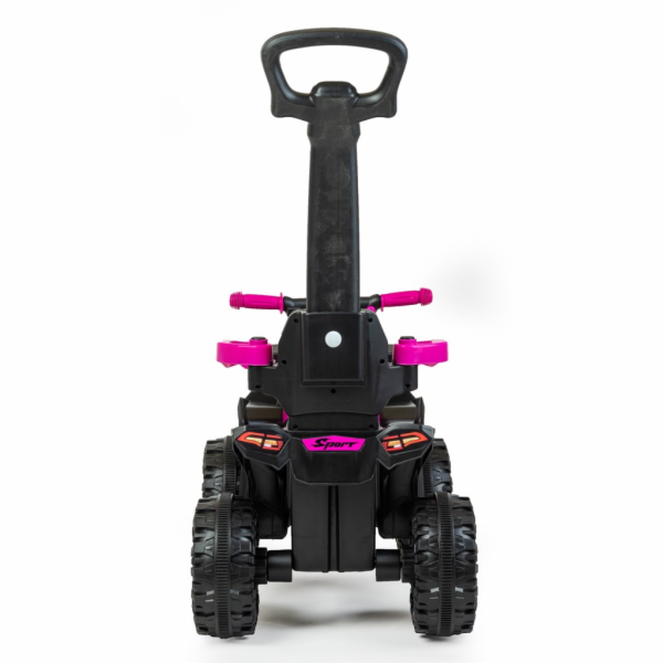 Dětské odrážedlo Baby Mix Mega Prime EVA s vodící tyčí modré