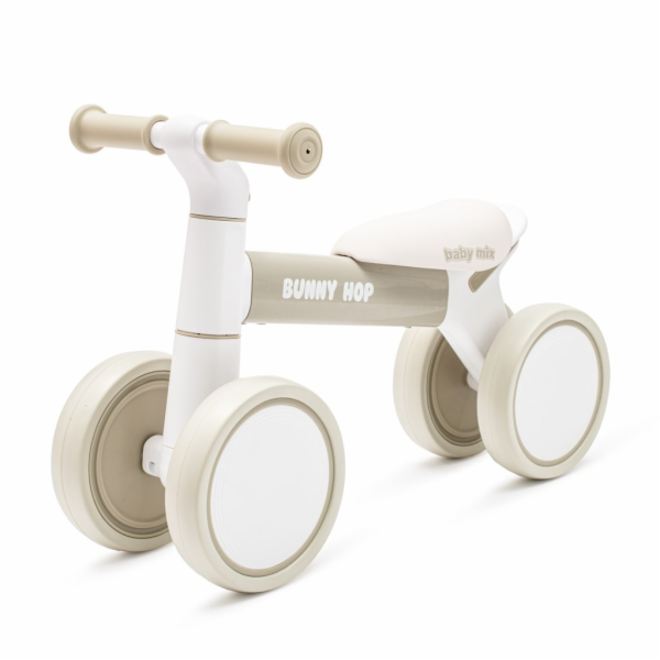 Dětské odrážedlo Baby Mix Bunny Hop Ultralight warm grey