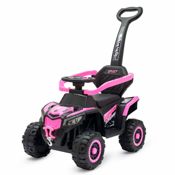 Dětské elektrické odrážedlo Baby Mix Ruggy s vodící tyčí ...