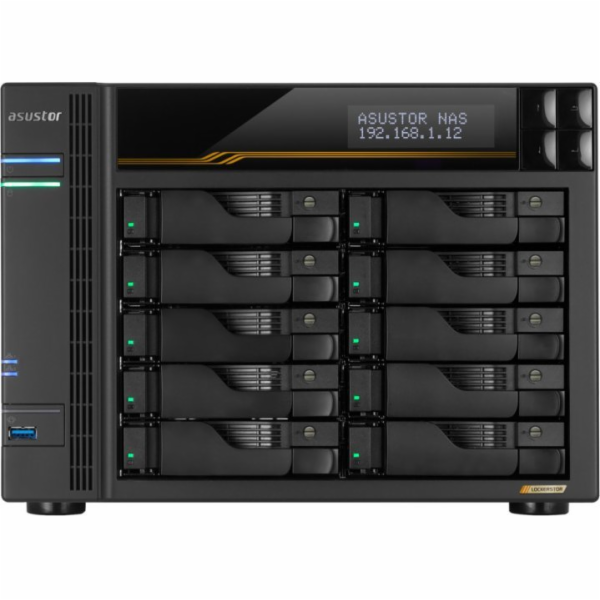 Asustor Lockerstor 10 Gen3 AS6810T   10x 2,5"/3,5" SATA I...