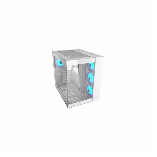 COUGAR PC skříň FV150 RGB White Mid tower Dual-Chamber AT...