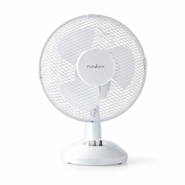 NEDIS stolní ventilátor/ průměr 30 cm/ výkon 35 W/ 3 rych...
