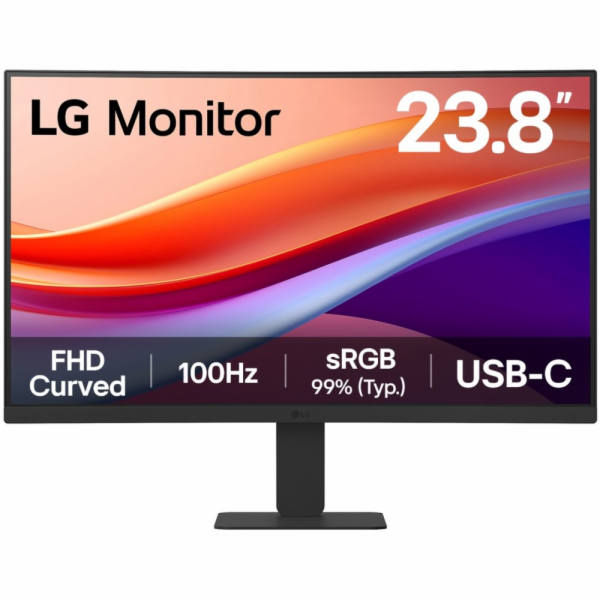LG monitor 24U421A-B 23,8" VA  1920x1080 / 16:9 /100Hz/ 2...