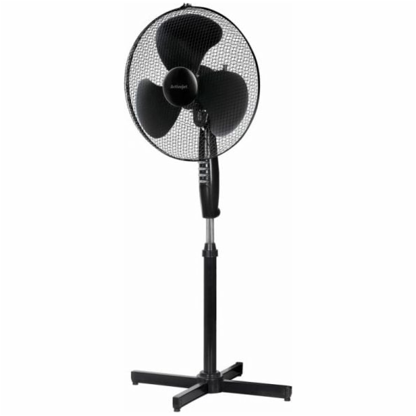 Activejet Regular WSR-40C domácí ventilátor Černá, Stříbrná