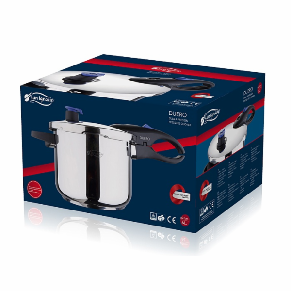 Tlakový hrnec nerez 5.5 L DUERO SG-1503