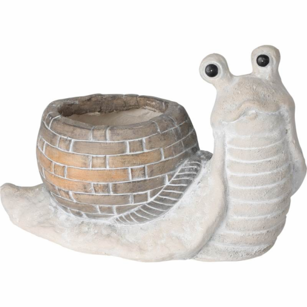 Keramický květináč dekorativní ŠNEK 26 cm KO-095752260