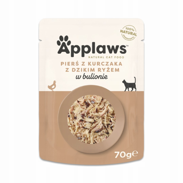 APPLAWS Chicken breast with wild rice in broth - mokré kr...
