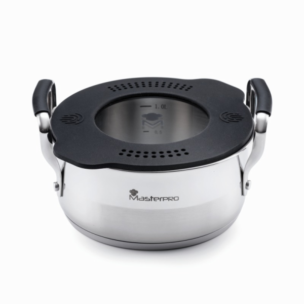 Hrnec s víkem SMART 16 cm nerez BGEU-3777