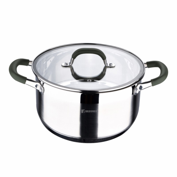 Hrnec s poklicí nerez MIDNIGHT 28 cm 9,5 litru BG-32129-MM