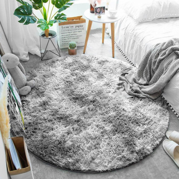 Strado kulatý koberec Ombre Strado 140x140 OmbreSilver (s...