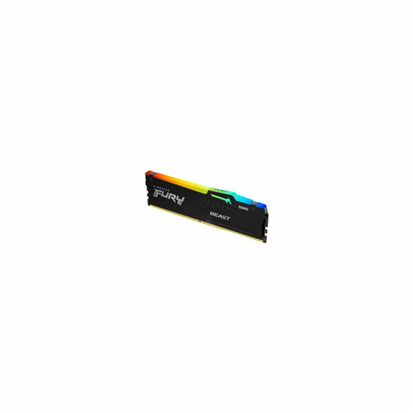 Paměť Kingston Fury Beast RGB, DDR5, 64 GB, 6000 MHz, CL3...