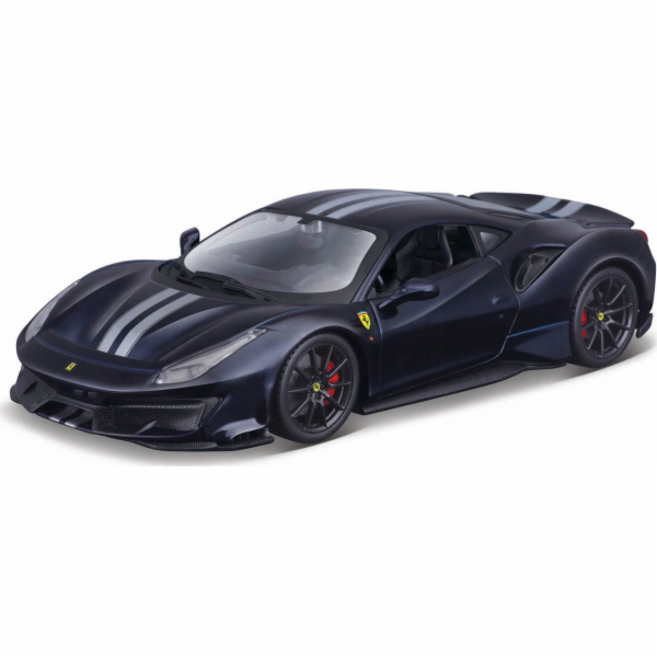 Bburago BBU 1:24 Ferrari 488 Pista BlueWithSilverStr.26026