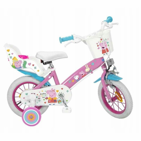 TOIMSA dětské kolo 12" Swinka Peppa pink