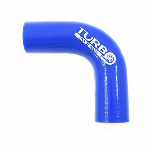 TurboWorks Koleno 90 stupňů TurboWorks modré 57 mm XL
