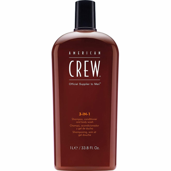 American Crew Oficiální dodavatel pro muže 3v1 šampon, ko...